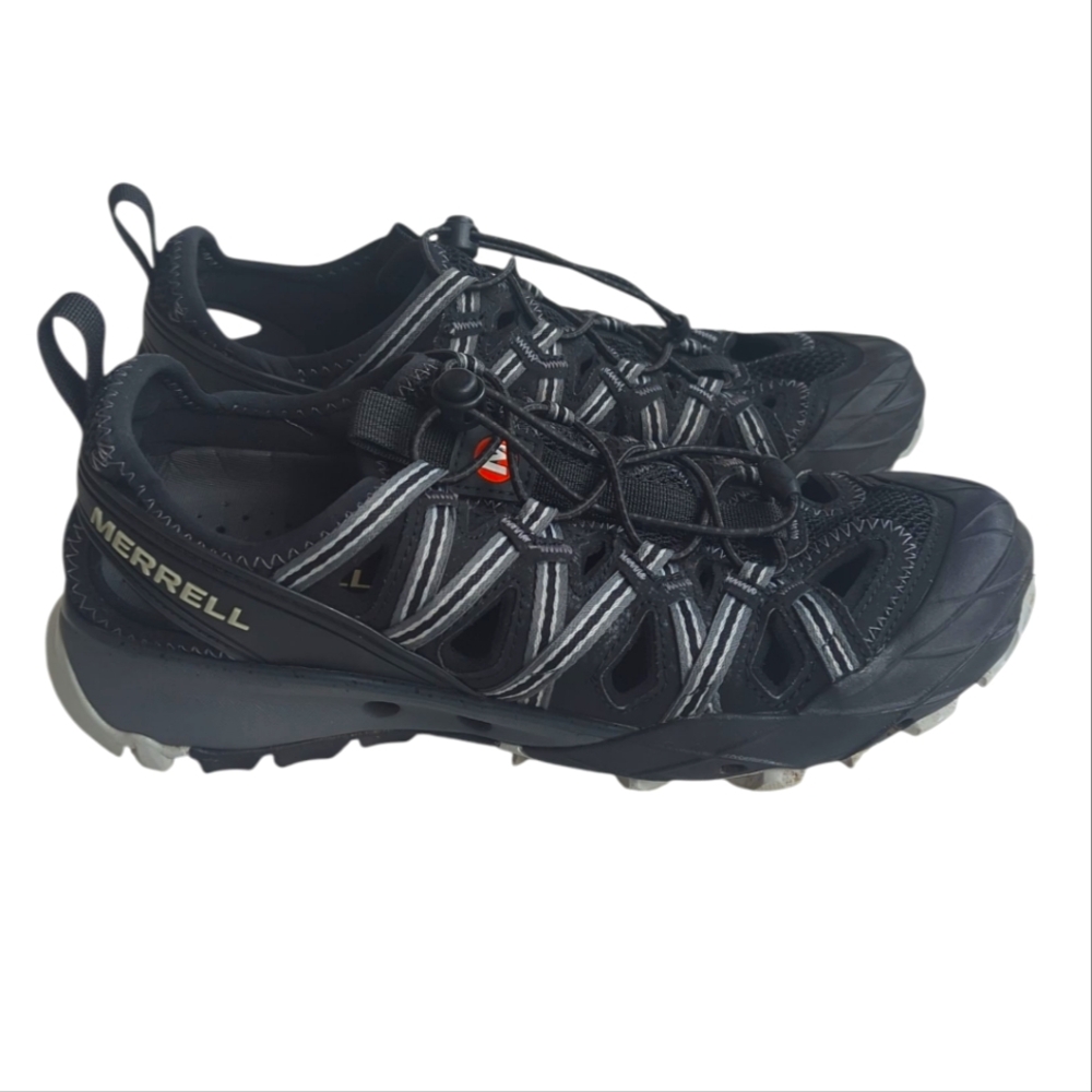 Merrell Vibram Performance Water Hiking Trail Shoes Footwear 7 Black
